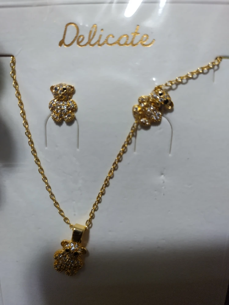 Earing and necklace set - photo 2
