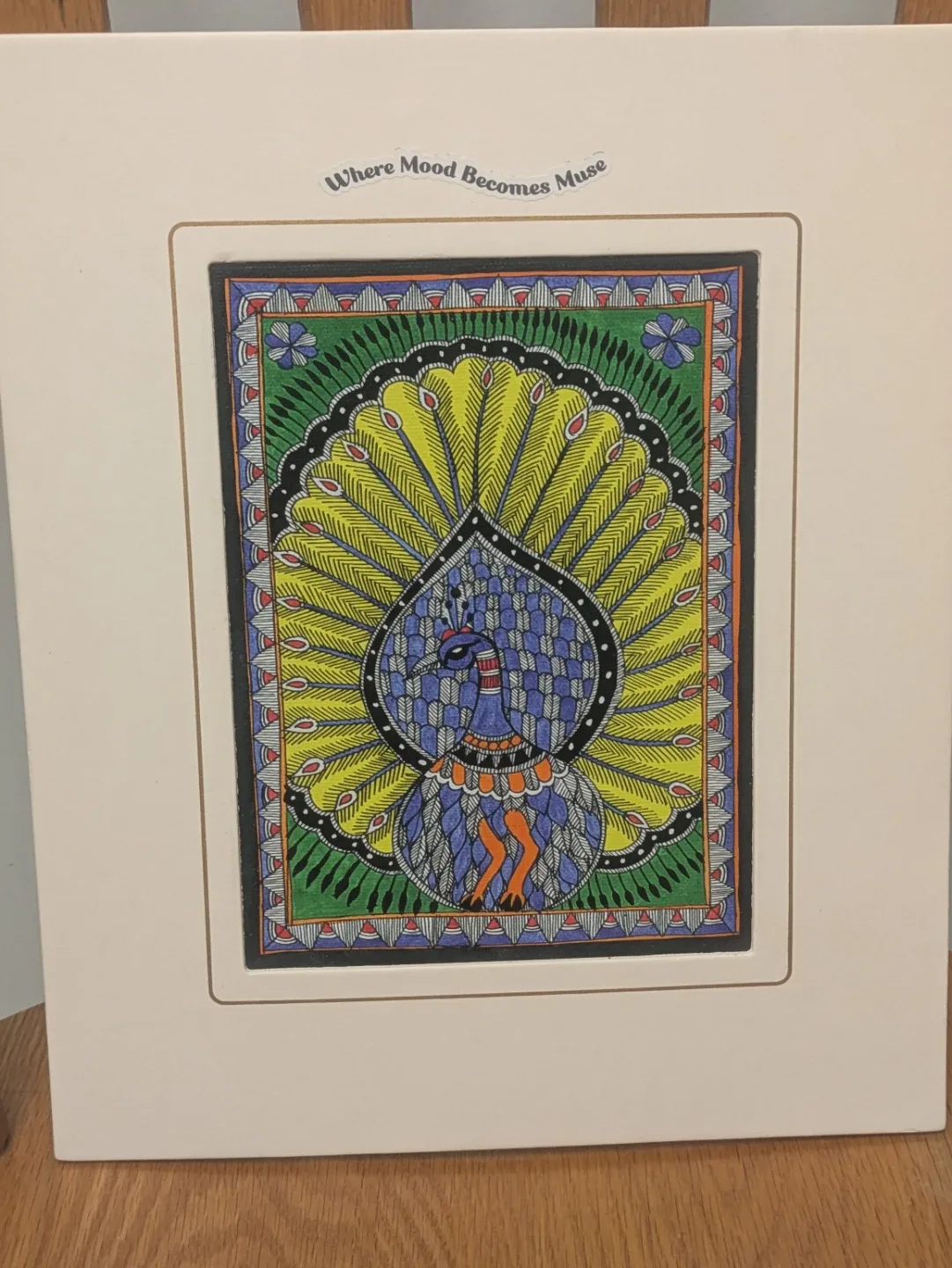 Framed Peacock Art - Where Mood Becomes Muse