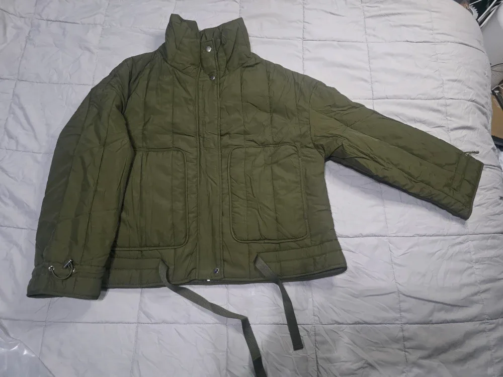 Olive Green Padded Jacket
