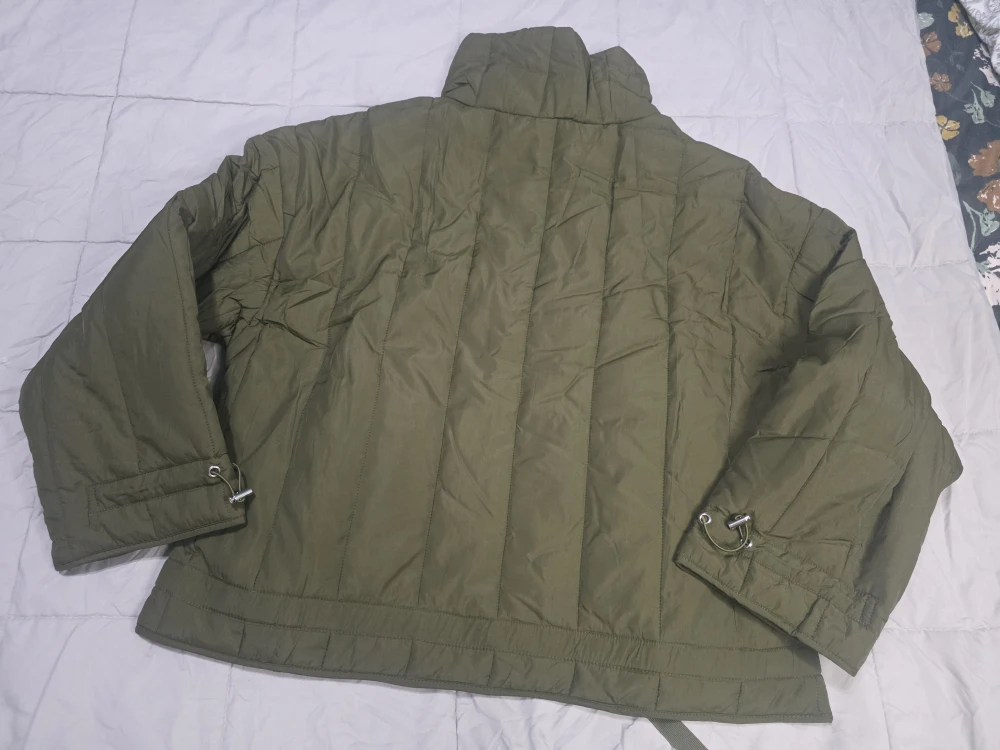 Olive Green Padded Jacket - photo 4