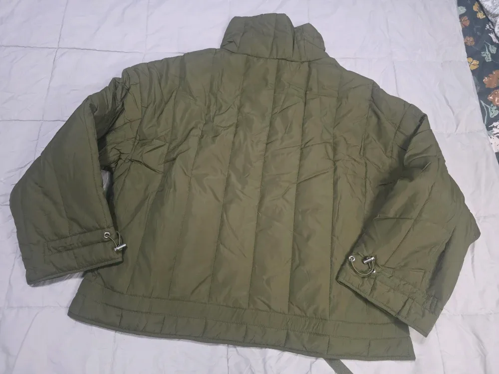 Olive Green Padded Jacket image indicator(4)