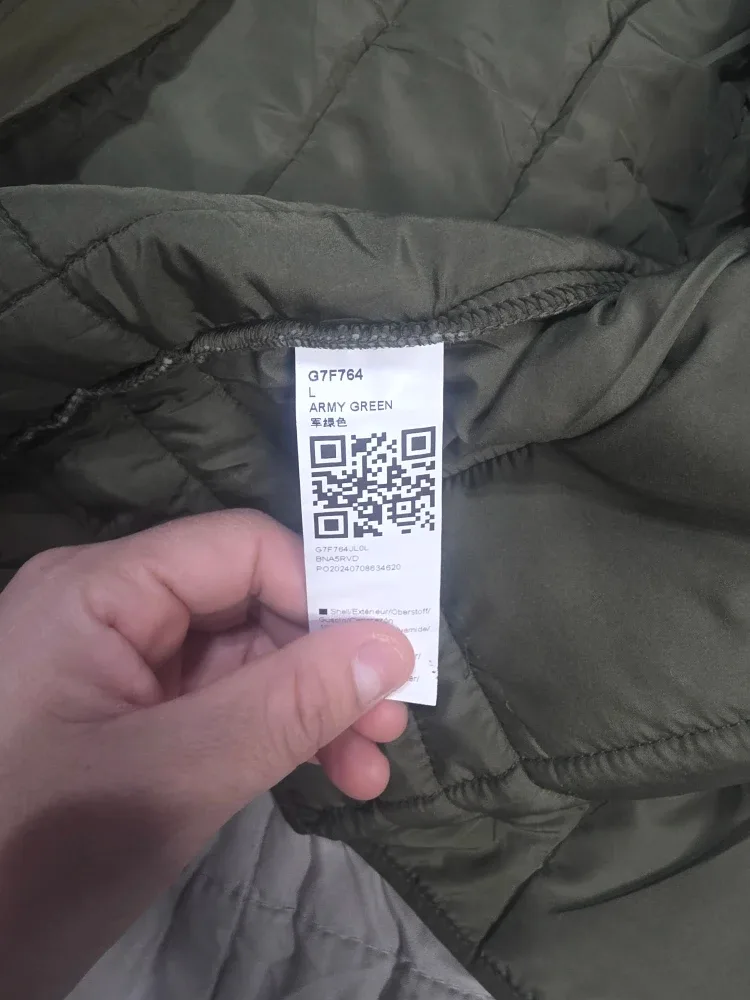 Olive Green Padded Jacket image indicator(7)