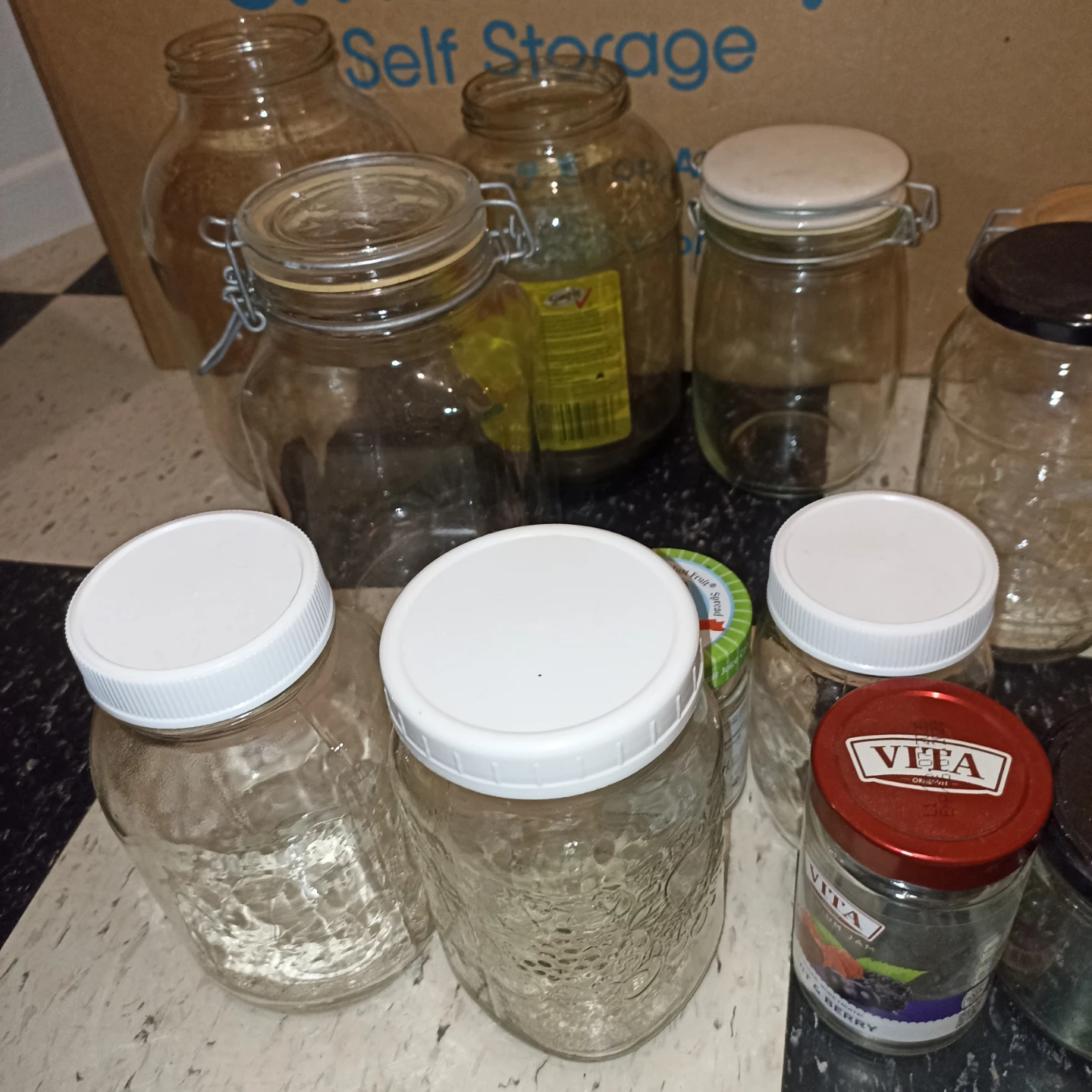 Mixed Lot of Jars and Plastic Containers (5) - photo 2