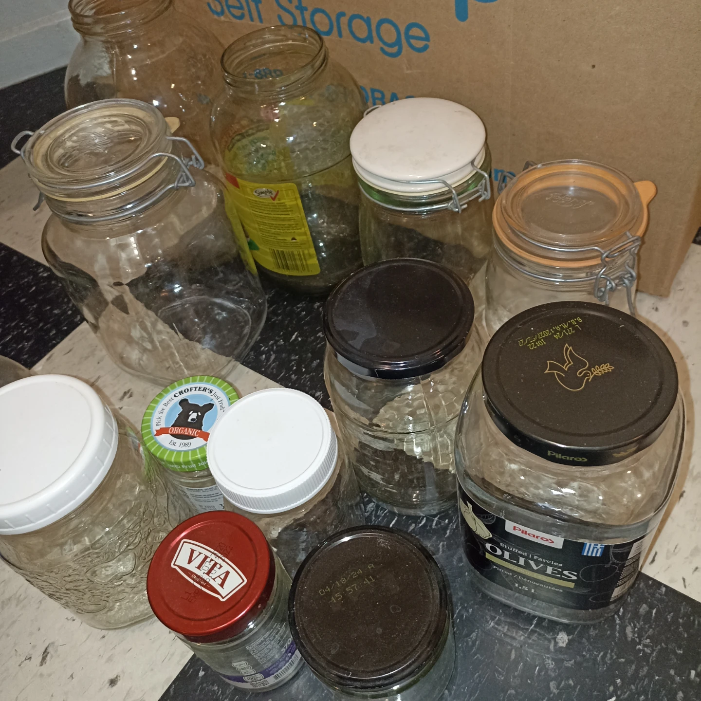 Mixed Lot of Jars and Plastic Containers (5) - photo 3
