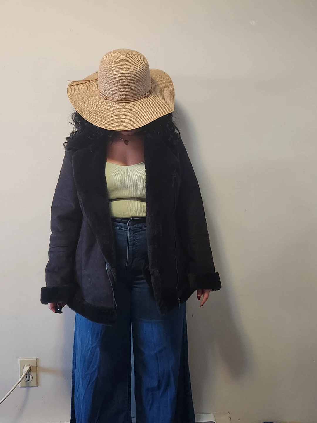 Dynamite Black Faux Suede Jacket - Size M