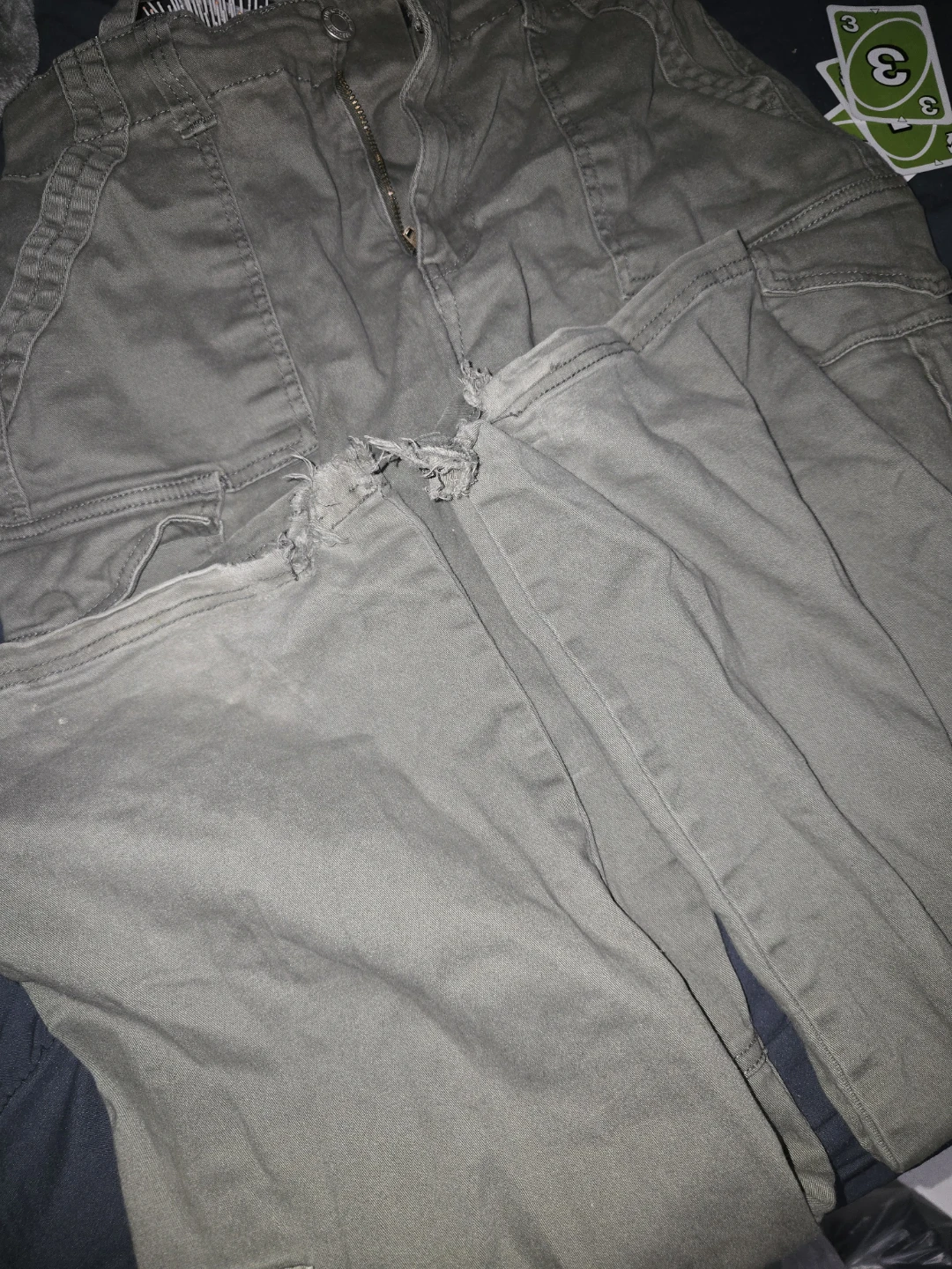 Bluenotes Olive Green Cargo Pants - Size S - photo 3