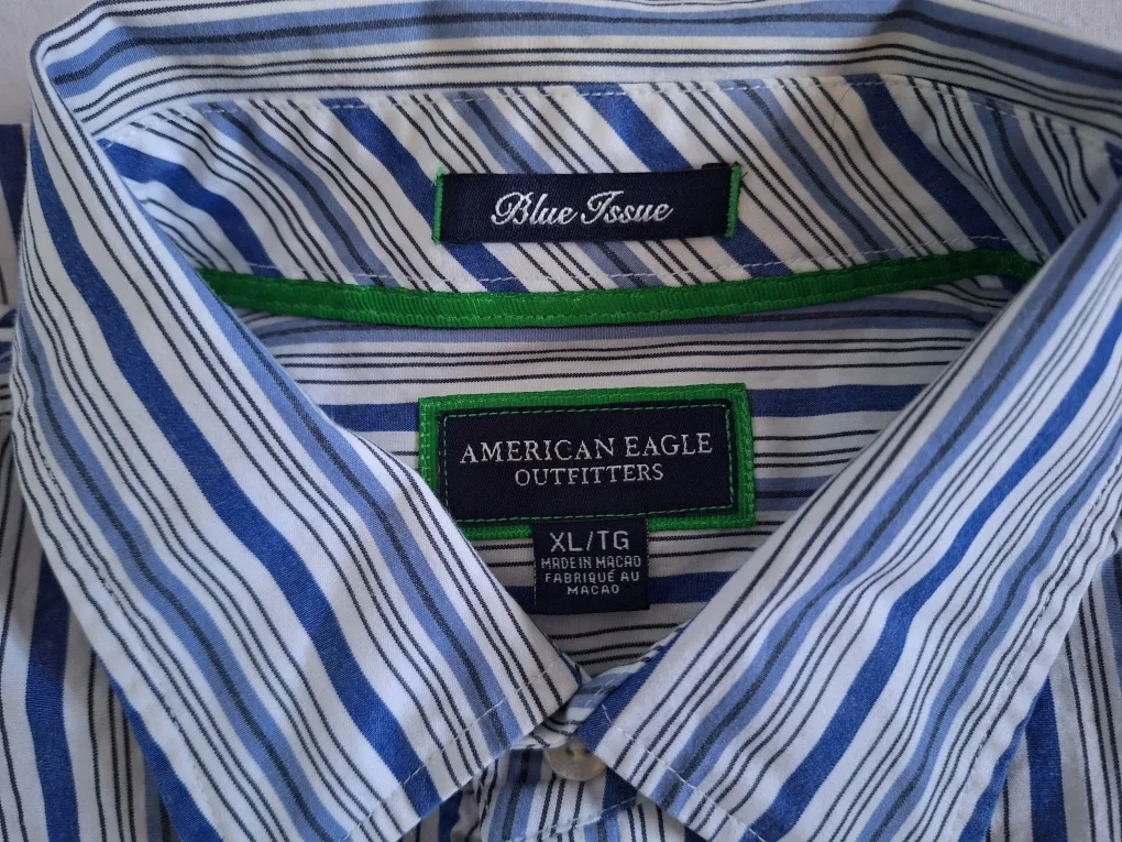 #Cleanout American Eagle Striped Dress Shirt XL