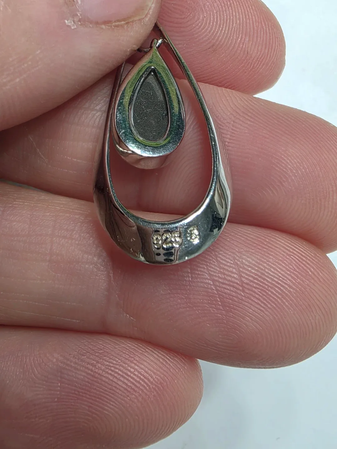 Canadian Ammolite Sterling Silver Necklace & Earrings image indicator(8)