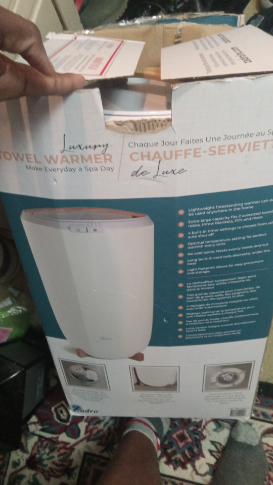 Luxury Towel Warmer - Make Every Day a Spa Day!