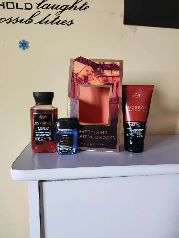 Bourbon BBW Mini Gift Set Mens