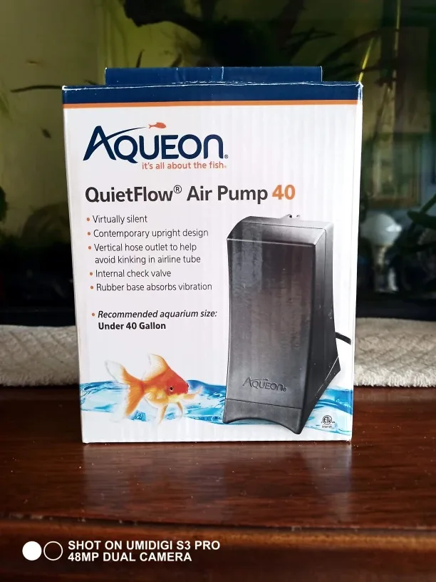 Aqueon QuietFlow 40 Air Pump - Under 40 Gallon
