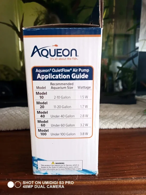 Aqueon QuietFlow 40 Air Pump - Under 40 Gallon image indicator(2)
