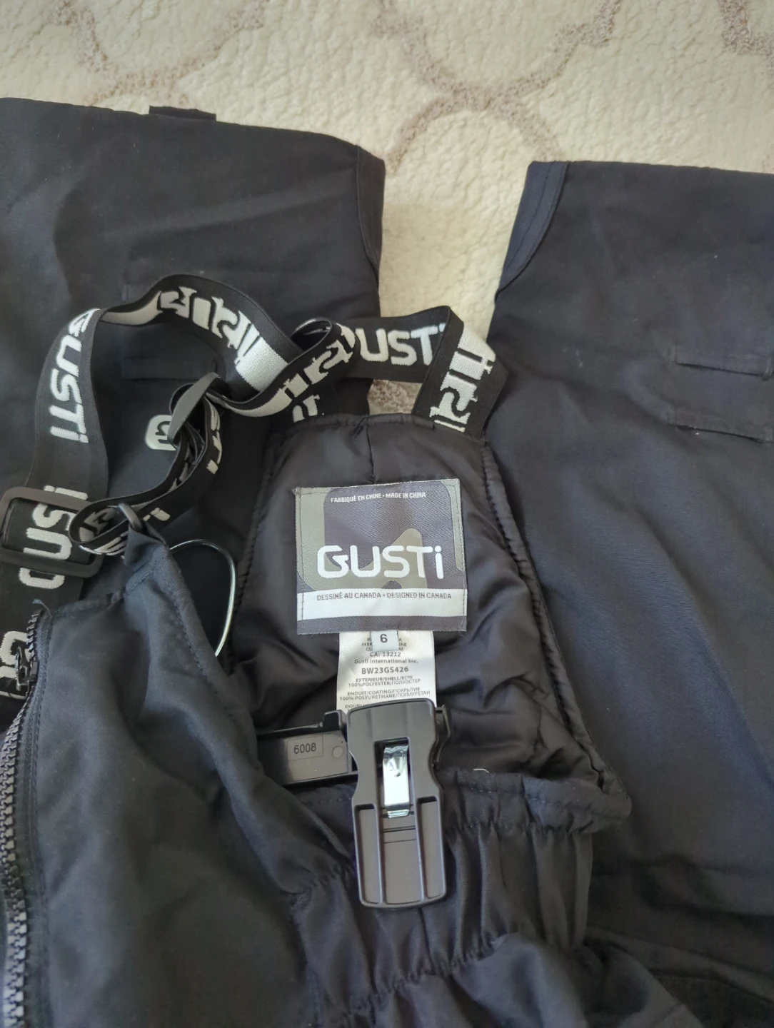 Gusti Floral Winter Jacket & Snow Pants - Size 6 - photo 3
