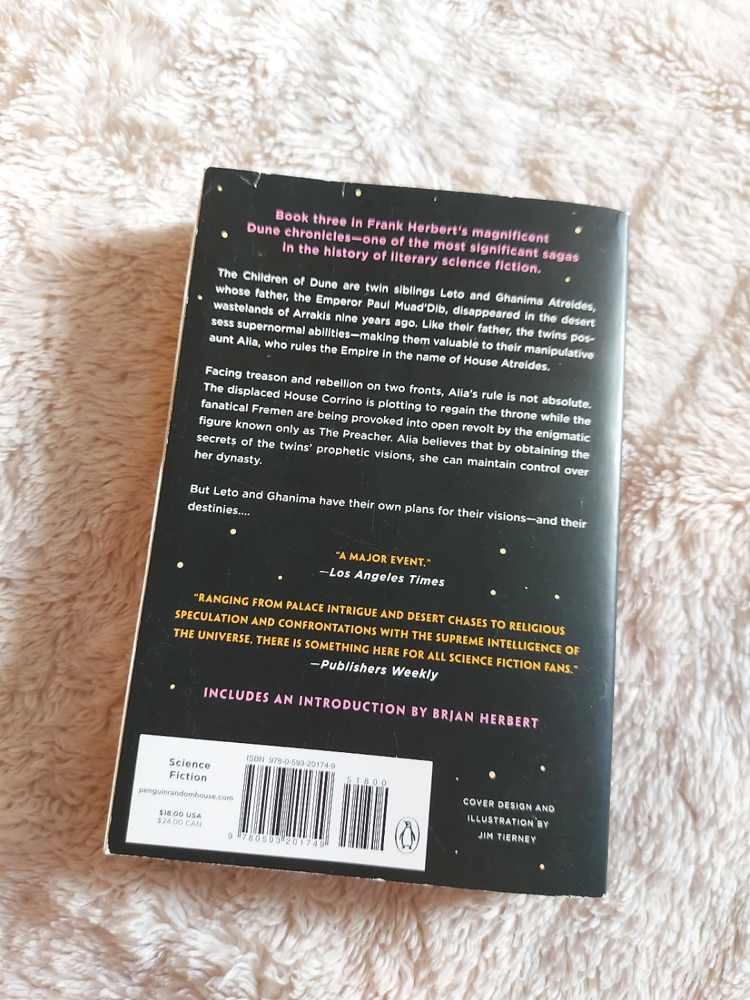 #cleanout Children of Dune by Frank Herbert  Book - photo 2