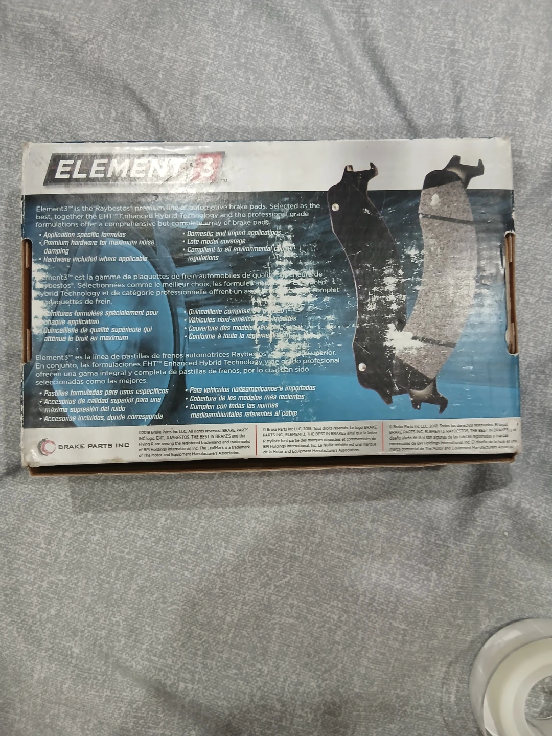 Raybestos Element 3 Brake Pads - New in Box - photo 4