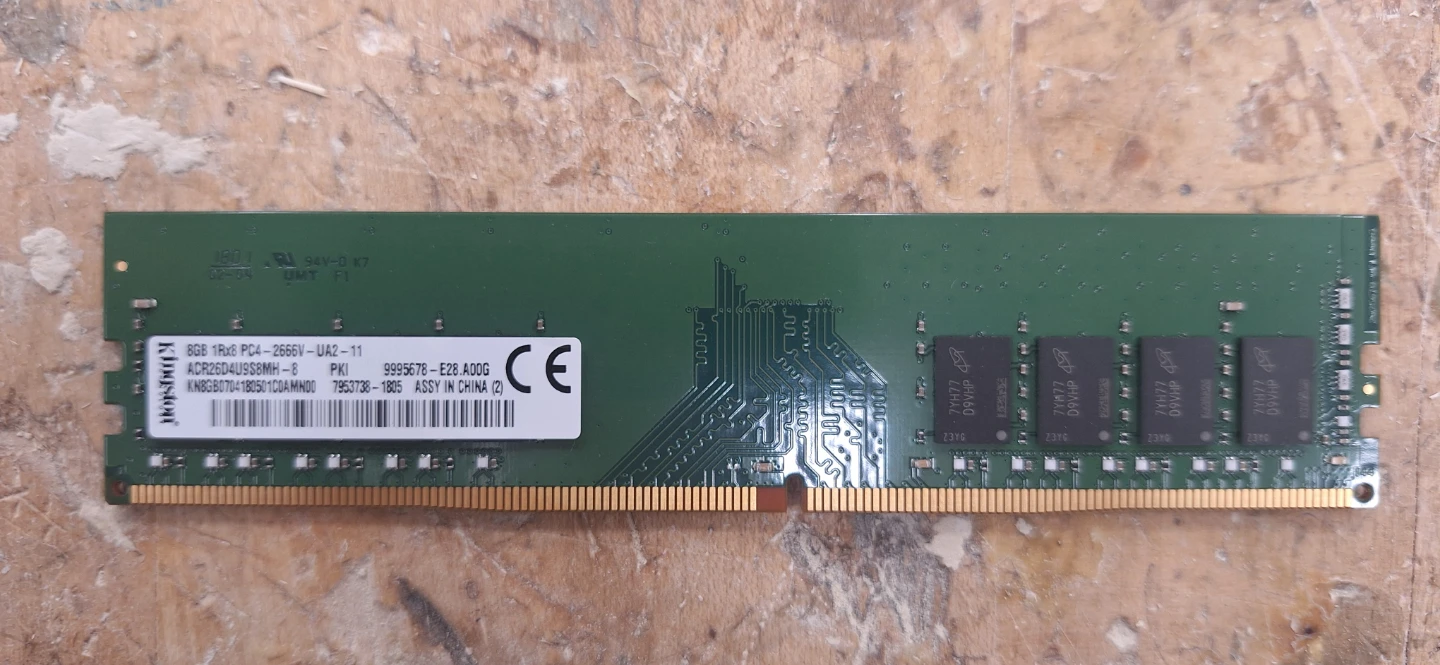 2x8 GB DDR4 Desktop Ram