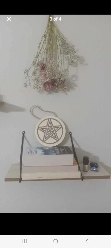 Wooden Pentagram Ornament image indicator(2)