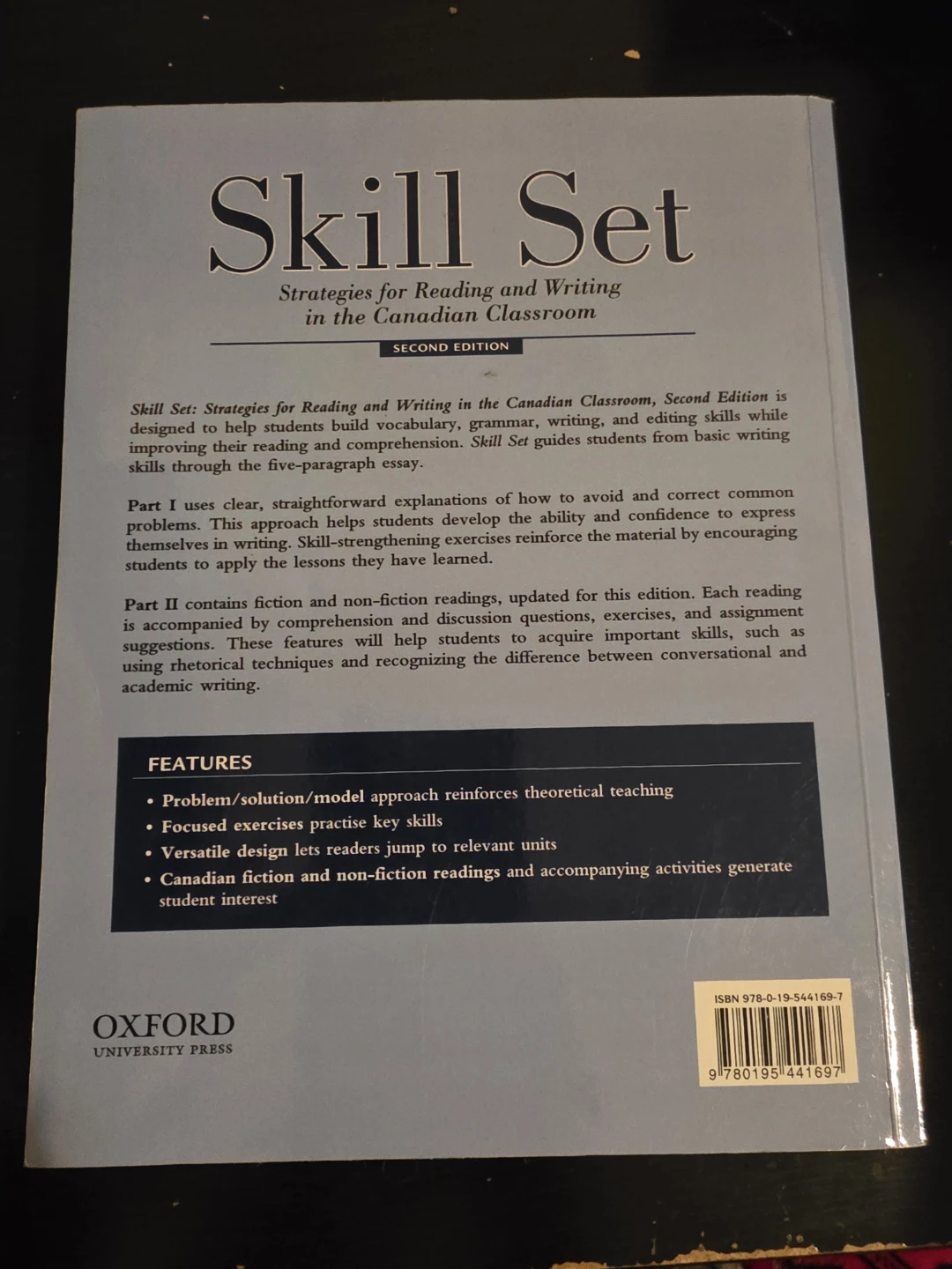 Skill Set: Canadian Classroom Reading/Writing Book - photo 2