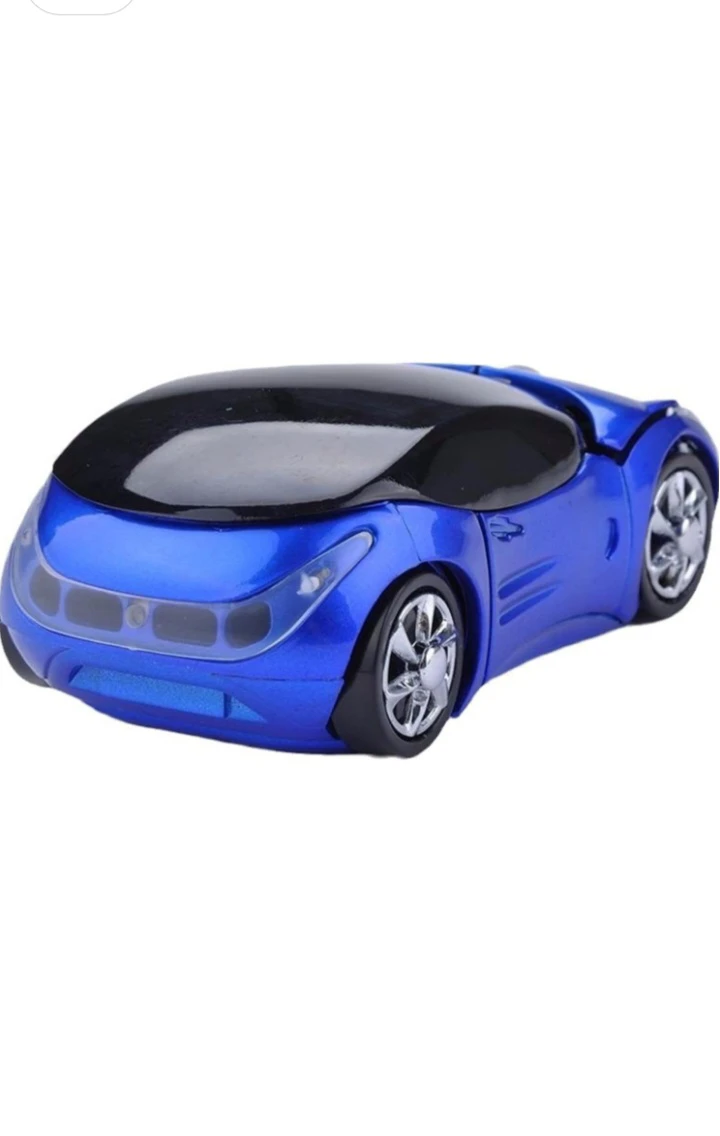 Blue Car Wireless Mouse - photo 2