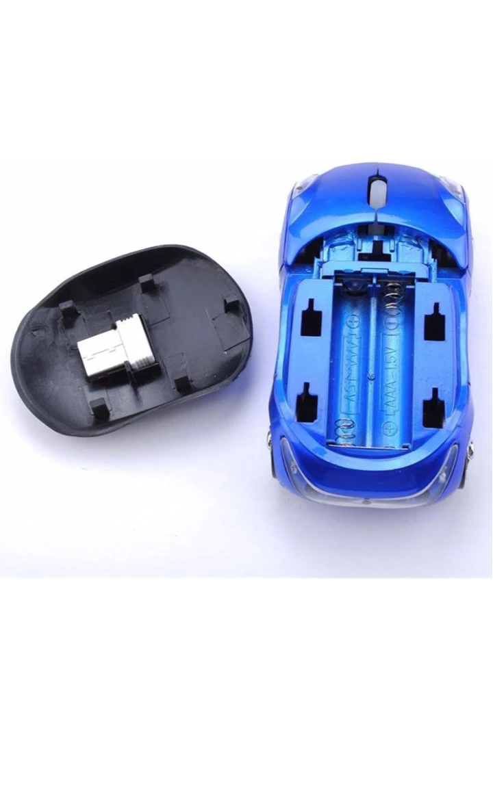 Blue Car Wireless Mouse - photo 3