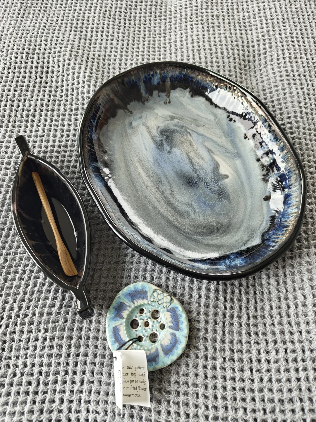 Rockton Pottery Handmade Serving Set