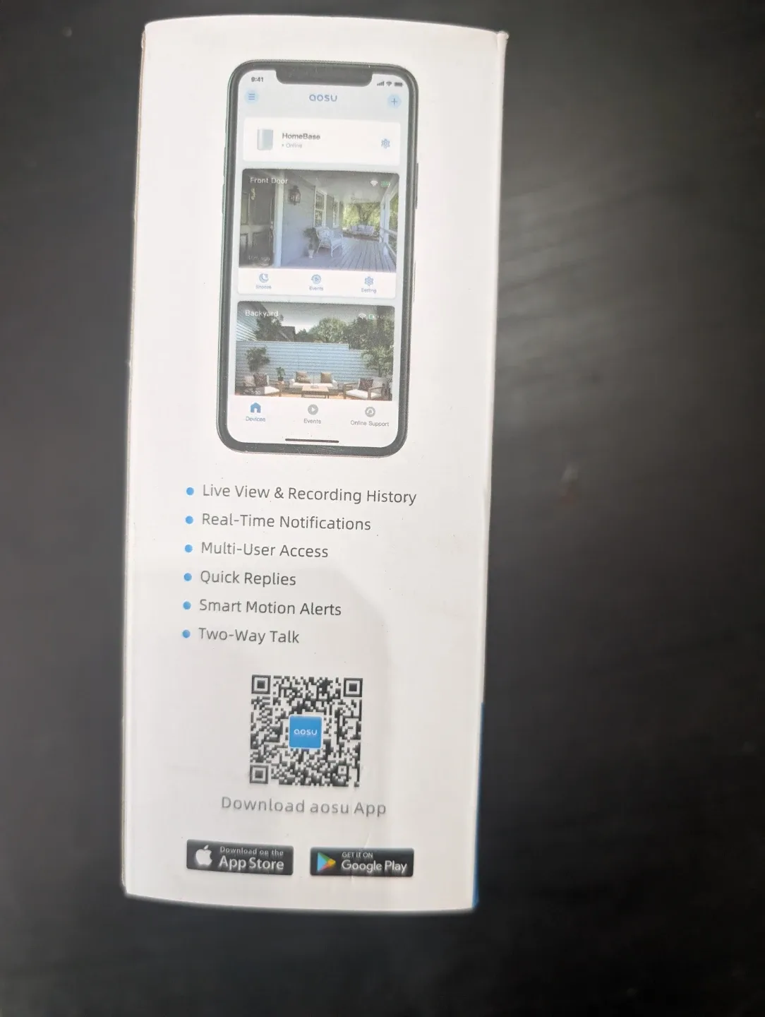 New Aosu Video Doorbell Pro with Wi-Fi HomeBase #Cleanout image indicator(4)