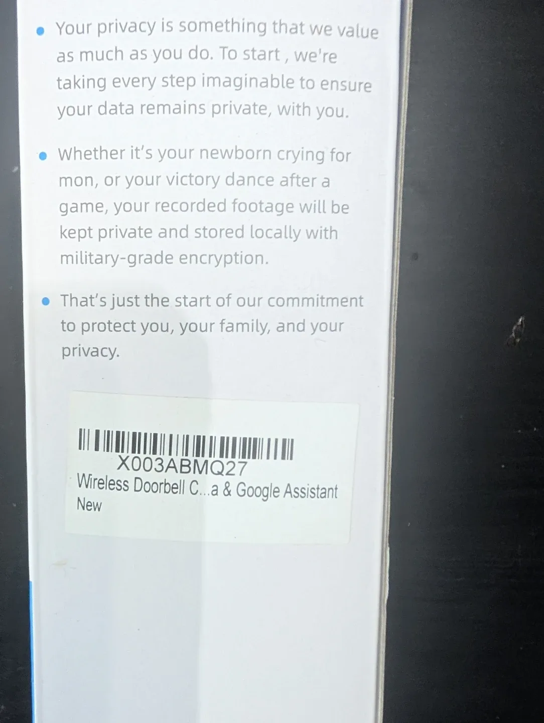 New Aosu Video Doorbell Pro with Wi-Fi HomeBase #Cleanout image indicator(5)