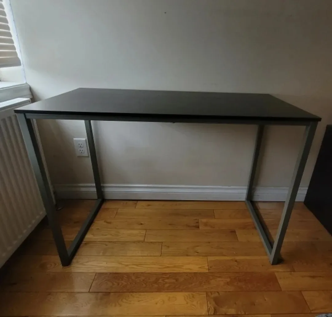 SHW Mission 40 inches - Home office desktop (Dark brown) image indicator(4)