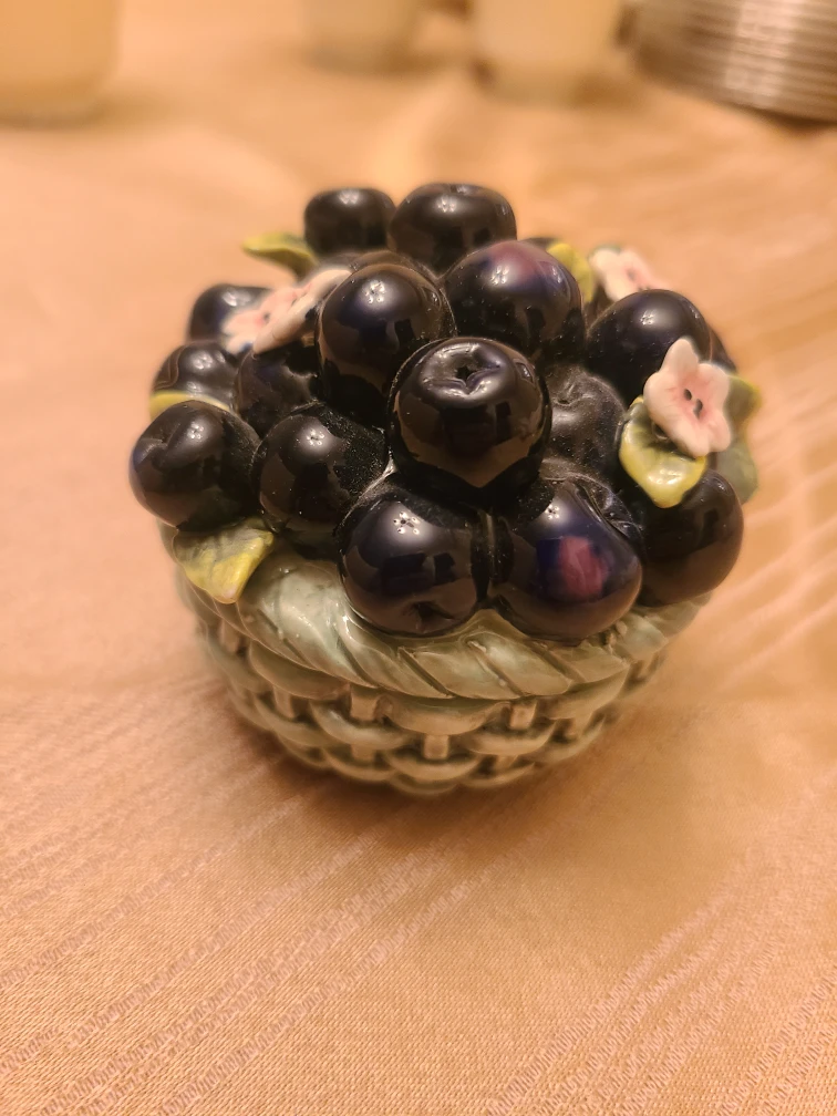 J. Willer Basket Trinket Box