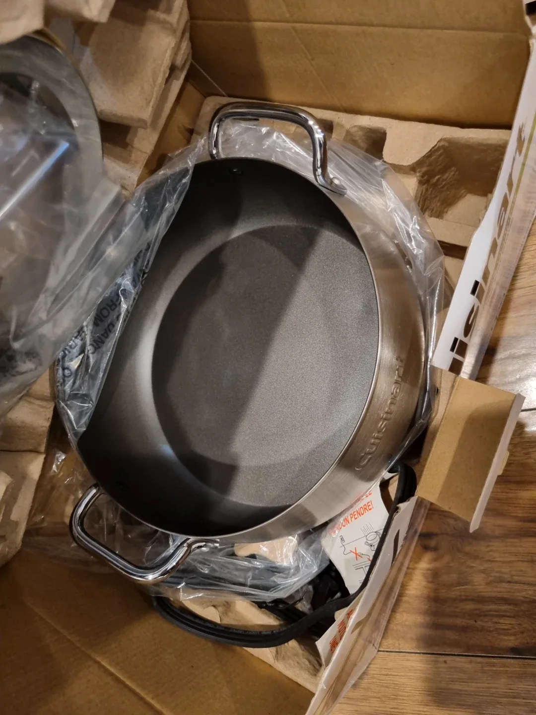 New Cuisinart CFO-3SSC Electric Fondue Pot image indicator(3)