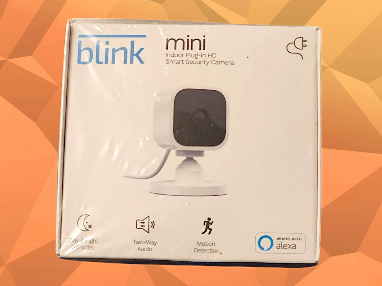 New Blink Mini Indoor Plug-In HD Security Camera