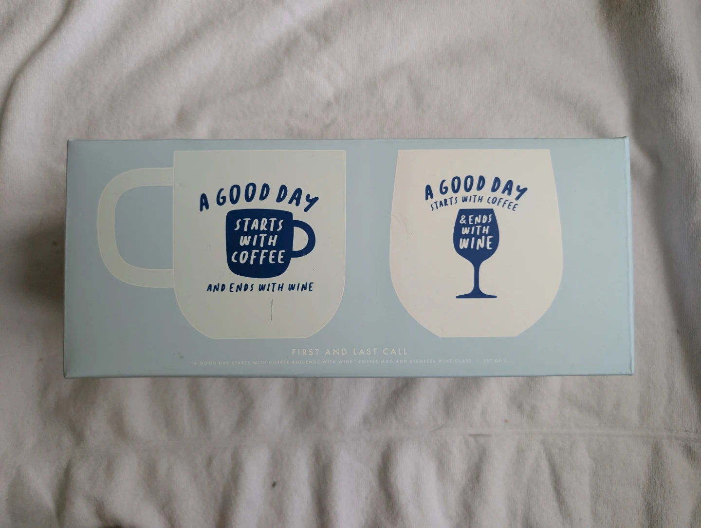 BNIB Coffee and wine cup set