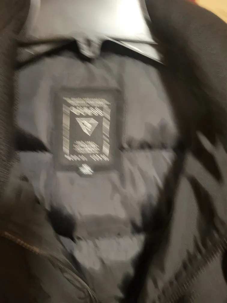 Guess Black Winter Parka - Size L