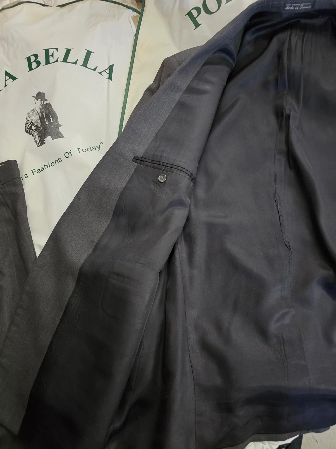 Porta Bella Gray Suit - photo 4
