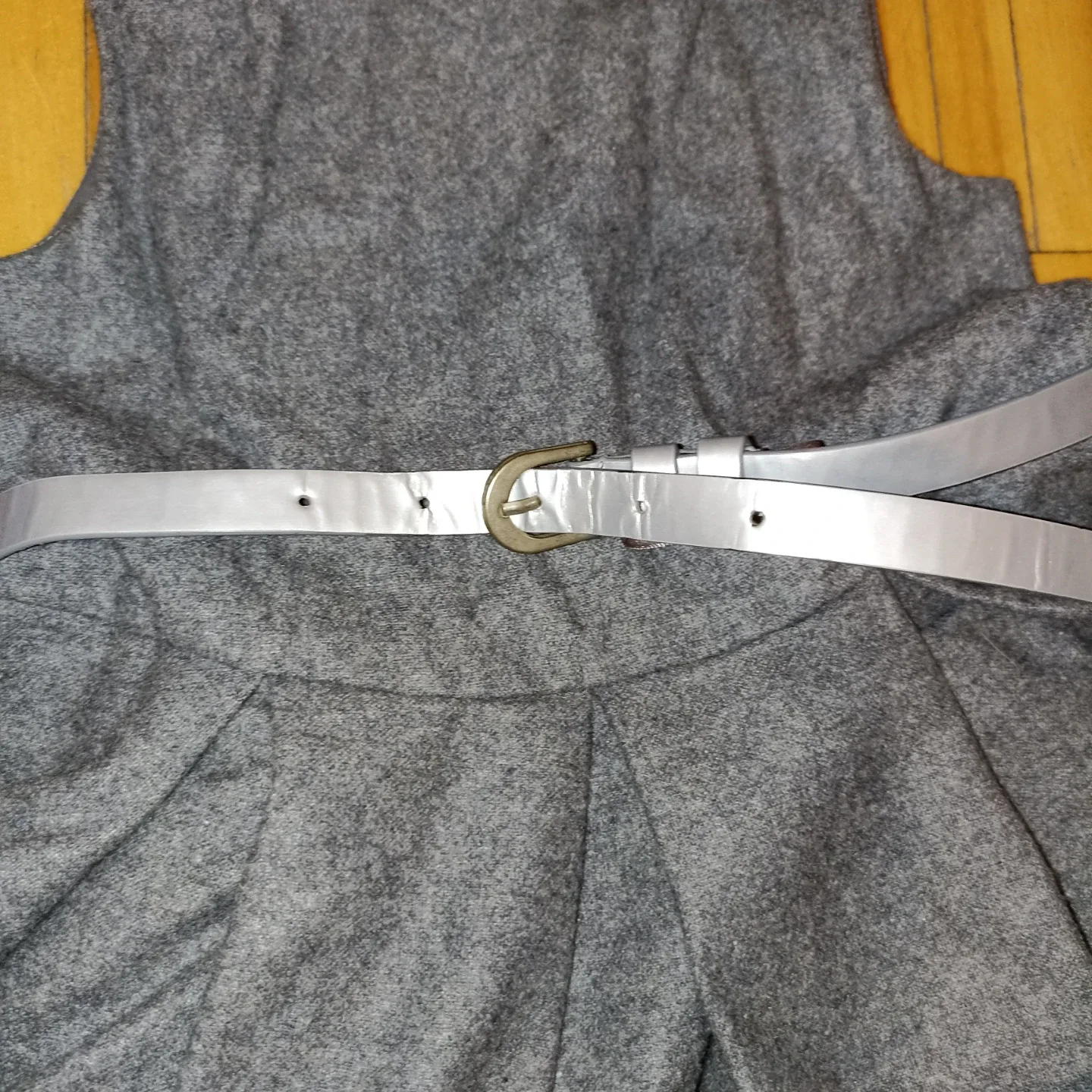 ❤‍🔥New❤‍🔥Gulliver Wool Blend Dress - Grey, Size U image indicator(3)