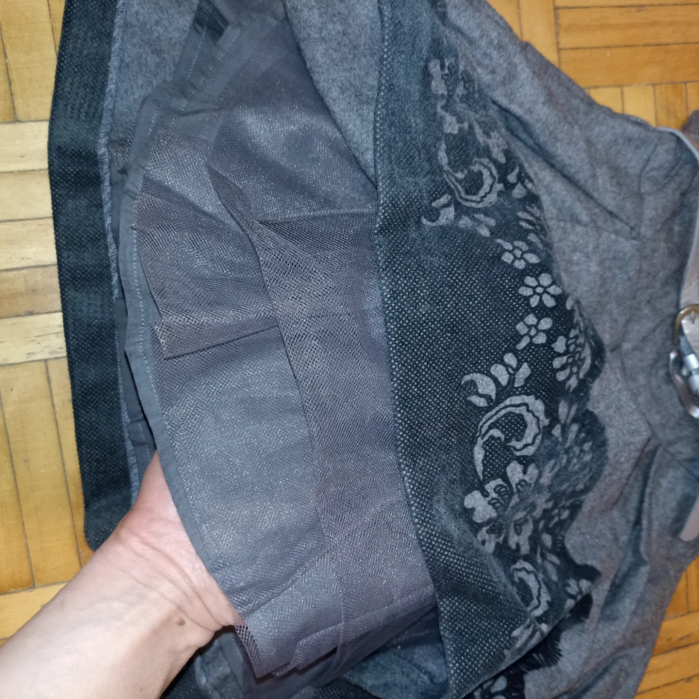 ❤‍🔥New❤‍🔥Gulliver Wool Blend Dress - Grey, Size U image indicator(5)