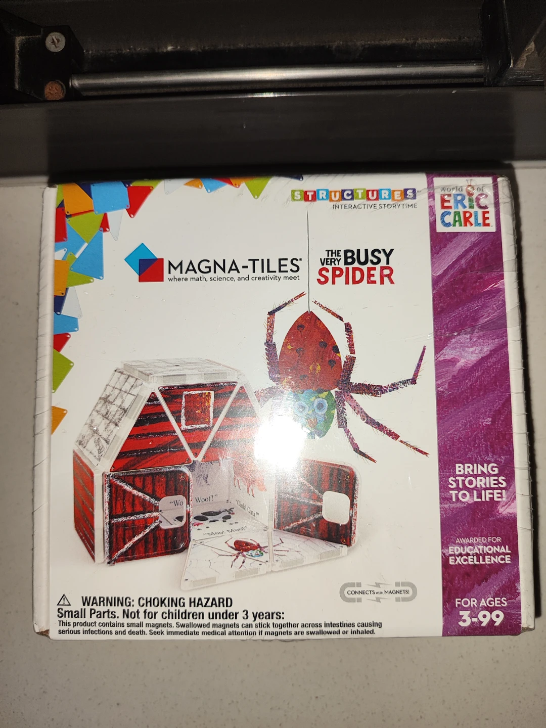 Magna-Tiles Structures The Very Busy Spider
