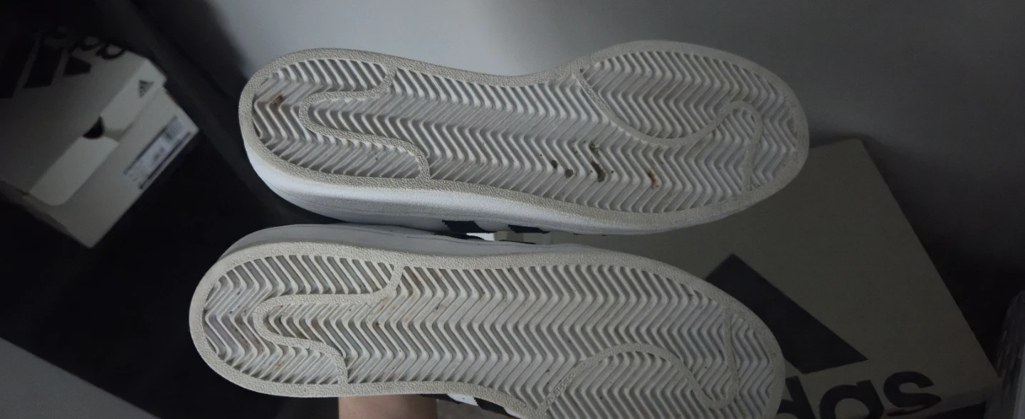 Adidas Superstar White & Black Sneakers - photo 2