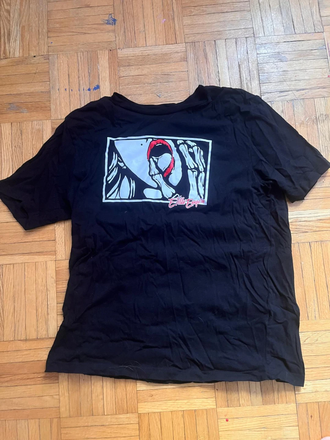 E-Ville Empire Black Graphic Tee - Size L