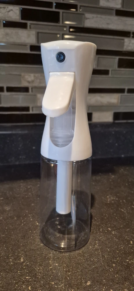 Fine Mist Continuous Spray Bottle - White