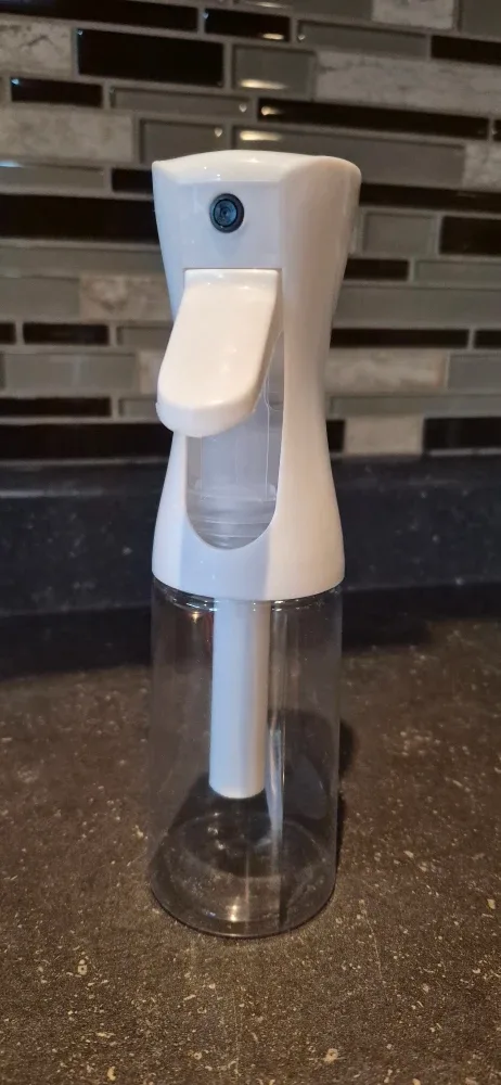 Fine Mist Continuous Spray Bottle - White