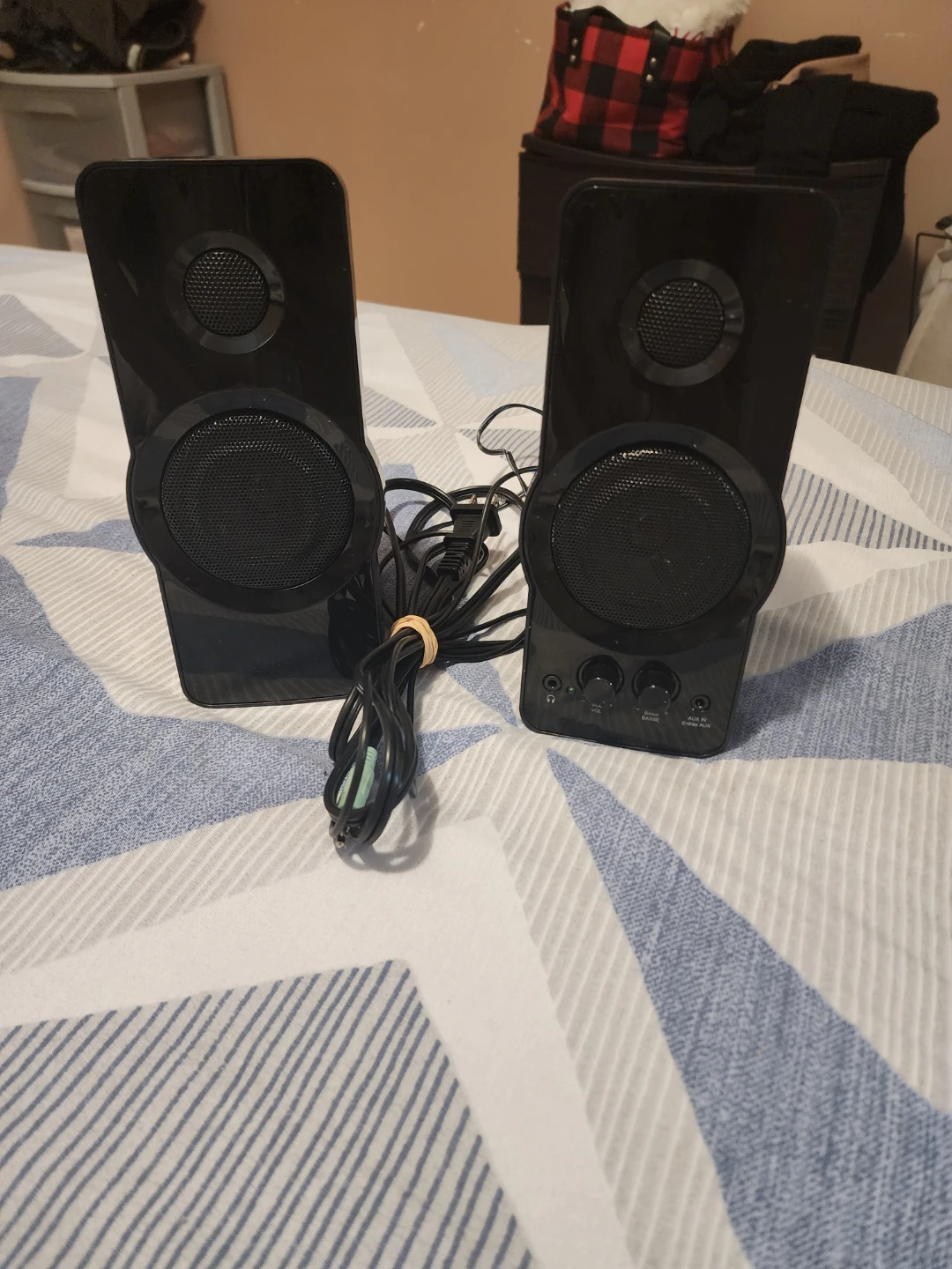 Black Computer Speakers