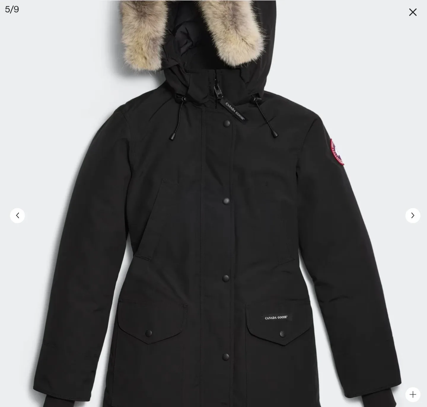 Canada Goose Parka - Size S - Navy Blue image indicator(5)