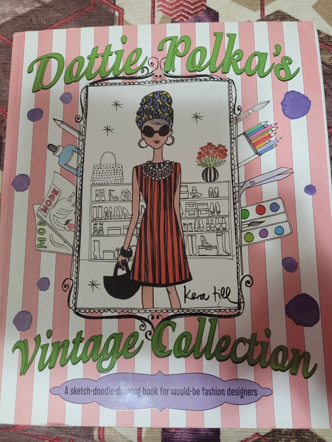 Dottie Polka's Vintage Collection Sketchbook