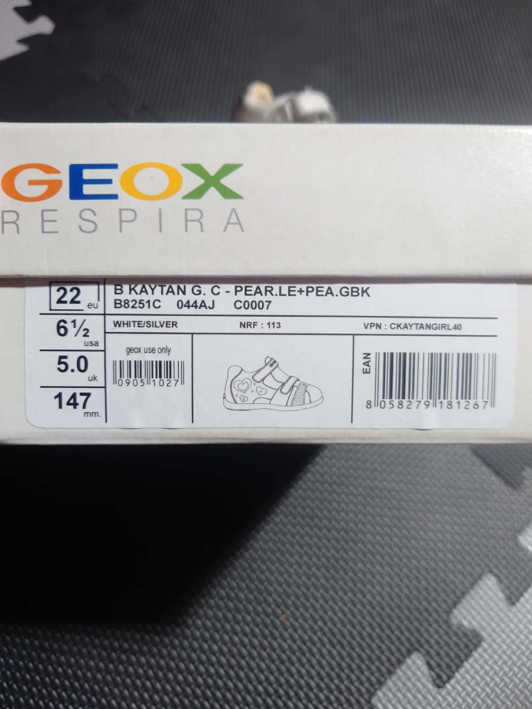 Geox Kaytan Sandals - Size 6.5 (Toddler) - photo 2