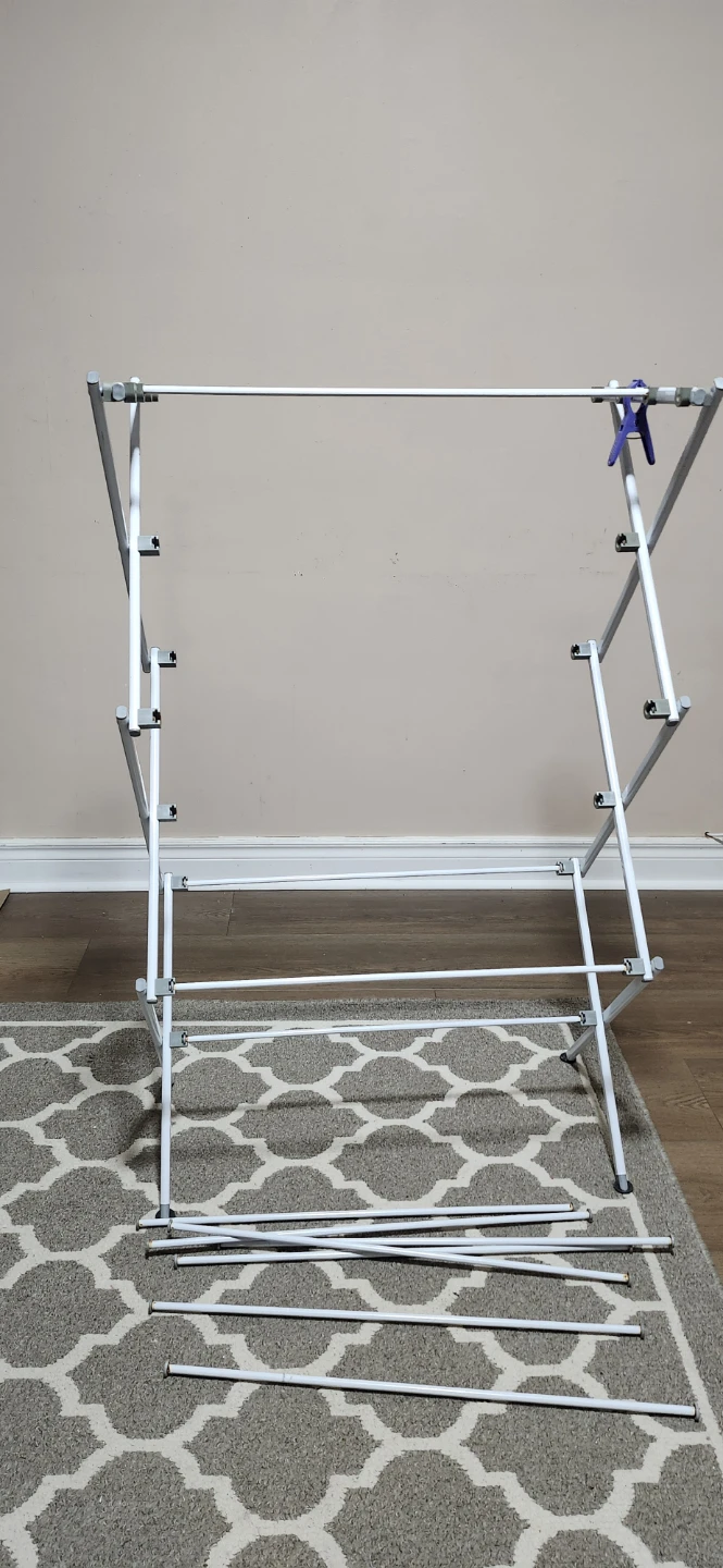 SortWise 3 Tiers Clothes Drying Rack - photo 2