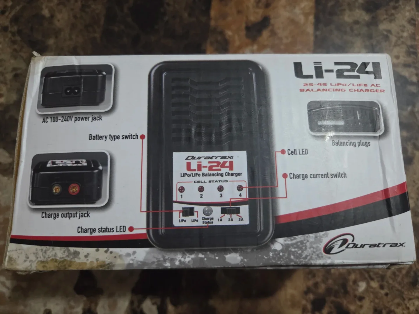 Brand New Duratrax Li-24 2S-4S LiPo Charger $45 image indicator(2)