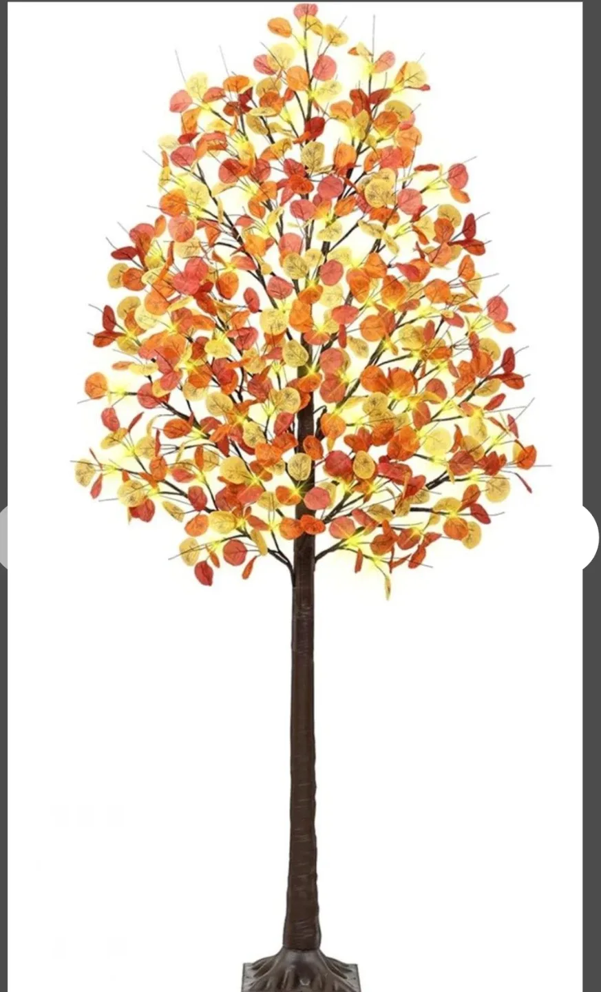 Remon 6FT Lighted Fall Tree