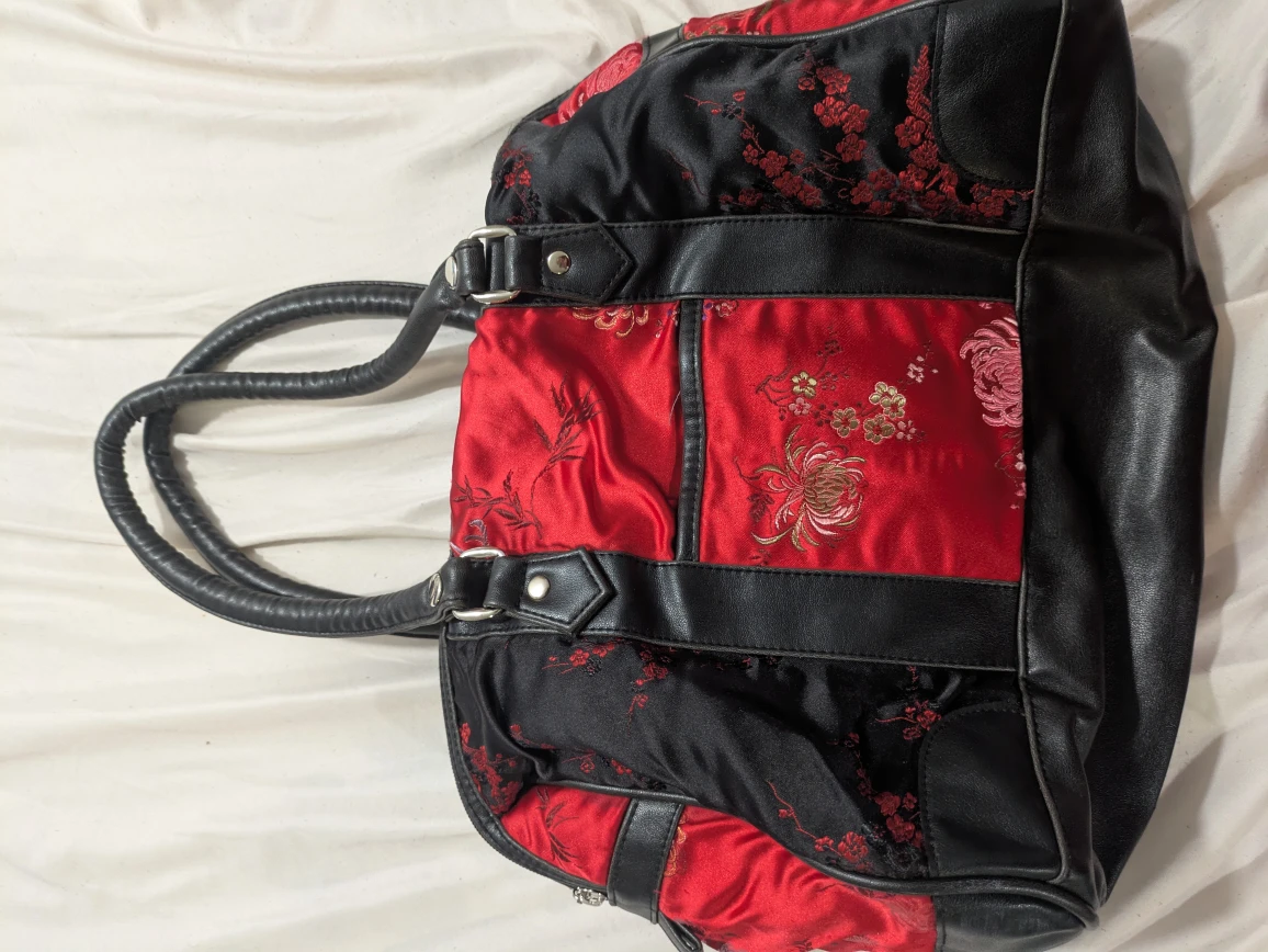 Red and Black Tote Bag - photo 3