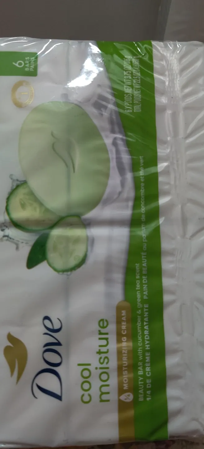 New Dove Cool Moisture Beauty Bar - 6 Packx 2 image indicator(2)